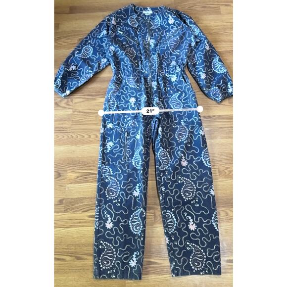 ISABEL MARANT ÉTOILE Nilaney printed cotton jumpsuit size 42 / US 10 - Picture 7 of 16